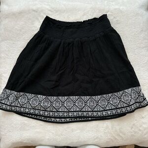 Black and White Skirt